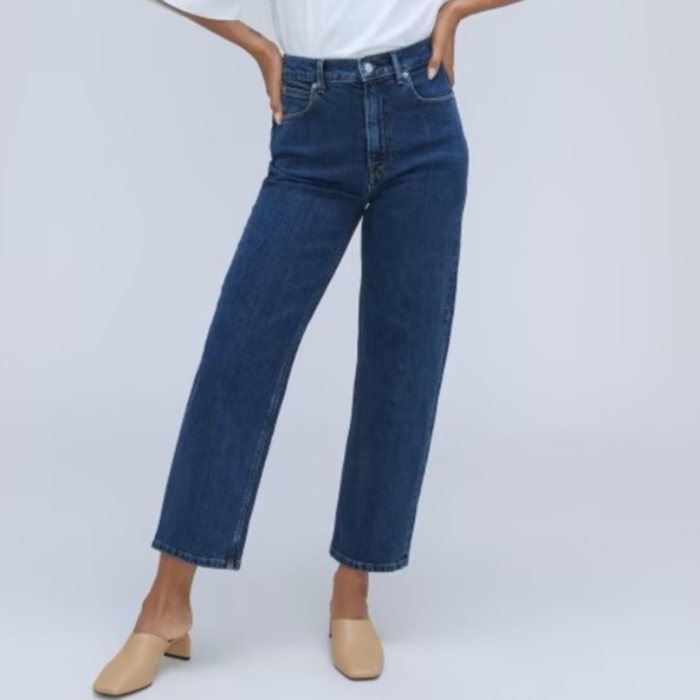 Everlane Curvy Way High Jeans in Indigo Size 28